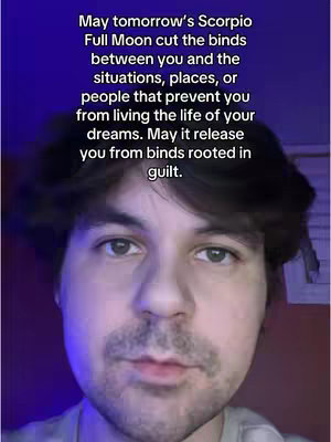 A selfie-style video cover featuring a person with dark short hair and a light complexion against a blurred background. There is text overlay in a handwritten font. The person is looking at the camera with a neutral expression. The primary colors are dark blue/purple.