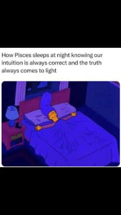 The image shows a cartoon of Marge Simpson sleeping in a bed with blue sheets. The room also appears to use a blue wash color. In the upper left there is a lamp on a nightstand.