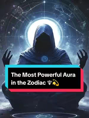 An artistic image featuring a hooded figure in a meditation pose. The background has celestial elements and the text box shows the title of the video.