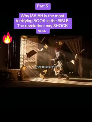 A scene depicting a figure in a dark, possibly medieval setting, with falling books and atmospheric lighting. A text overlay provides context.