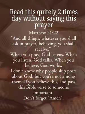 The cover image is a light-toned photo with handwritten text overlaid. The text appears to be a prayer or devotional message, with a soft, slightly out-of-focus background. The layout is simple, with the text filling most of the frame.