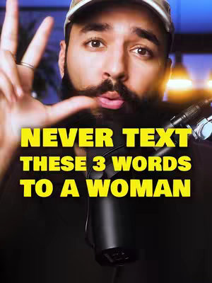 A close-up shot of a man, viewed from the chest up, with a dark background. The man has a dark beard and mustache, is wearing a cap, and is holding up two fingers, forming a peace sign with one hand. A microphone is positioned in front of him. Overlaid text dominates the image.