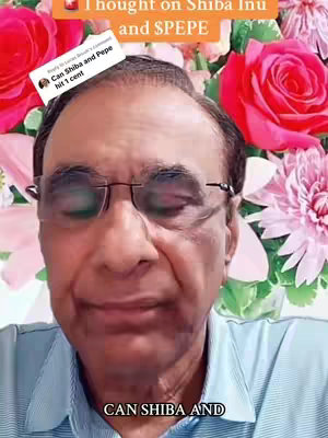 The cover image features an older man, seen from the chest up, wearing glasses. He is looking at the camera with an expression that subtly conveys thought or consideration. The background is a collage of pink and red roses and other floral elements, suggesting a backdrop of vibrant colors.
