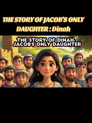 The cover image shows a vibrant, animated illustration set against a black background. It features a central figure, a young woman with dark hair and blue attire, set in front of a group of men. The woman is the focal point, positioned centrally. Behind her, a group of men with similar facial features and outfits are present. The image's background suggests a landscape with buildings, with a warm, inviting color palette that includes golden accents. Text overlays are placed at the top and middle, announcing the video's title and subject.