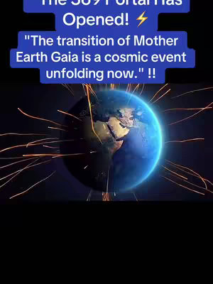 The cover image features a digitally rendered globe of Earth set against a dark blue background. The planet is illuminated with blue and green hues, suggesting a view from space. Around the globe, stylized streaks of light radiate outward, creating a sense of energy. Text overlays in the top and center provide context, framed in a bright color band on top.