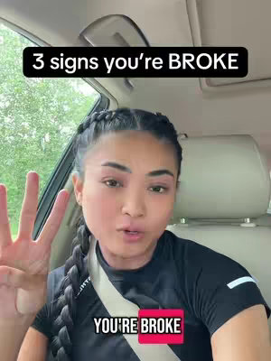 A woman is seated in a car, looking towards the camera with a serious expression while counting to four. Overlaid text indicates the video's topic.