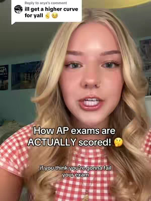 A young woman with long blonde hair looks directly at the camera against a blurred background. She is wearing a red and white patterned shirt, and text overlays are visible on the image. The text is set against a blurred background.