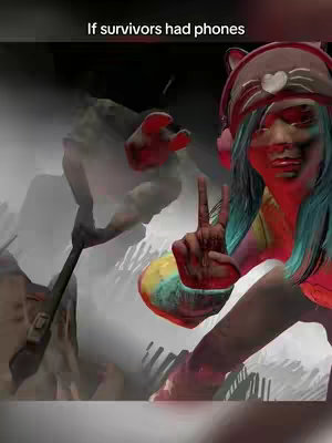 The cover image features a digitally altered image, showing a female character from a video game wearing a cat-ear hat and throwing a peace sign. The background is a blurred scene from the game, suggesting some characters are moving into action.