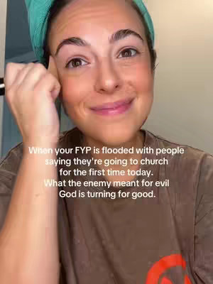 The cover image shows a close-up of a woman's face. She has a towel wrapped around her head and is smiling slightly. Text is overlaid on the image.