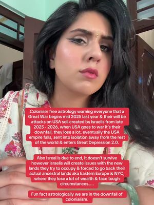 A selfie-style shot featuring a woman with dark hair looking towards the camera. The cover image is overlaid with text in a red box that gives a warning about the USA, including text in a red box. The woman is wearing makeup and is in a home setting, with a hint of a print design visible on her clothing. Overall, the image has a direct, engaging feel.