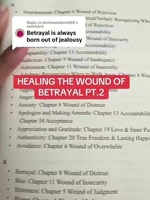 The image shows an open book with a handwritten comment overlay and a red banner highlighting text. Text in the background includes book chapters.