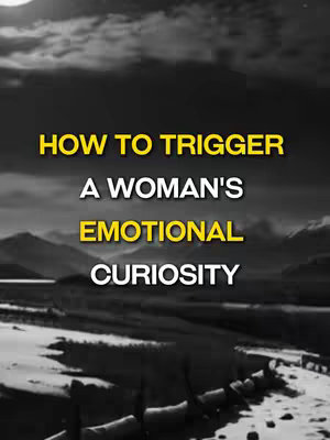 A monochrome cover image featuring a landscape with mountains and a cloudy sky. In the foreground is a blurred area, possibly a snowy field or a road. The text overlay is in yellow, with the title of the video.