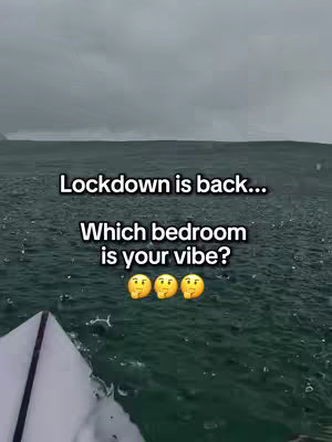 The image shows an ocean scene with text overlay. The lower-left has a white object that could be a surfboard. Predominantly blue and gray tones dominate the image, with a text overlay at the center top. The water shows slight waves and movement, complemented by a cloudy sky.