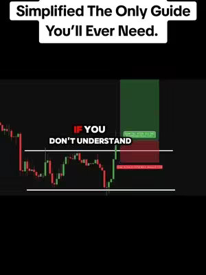 The cover image has a dark background with a horizontal rectangular panel at the top containing white text. Below, there's a representation of a stock chart with red and green bars and horizontal white lines indicating support and resistance levels. The text 'IF YOU DON'T UNDERSTAND' is overlaid in white color with a red 'IF' in the center of the display.