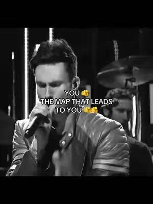A black and white cover image shows a man holding a microphone and singing. The text overlay says 'YOU 👏 THE MAP THAT LEADS TO YOU 👏'.