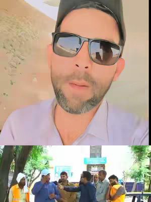 The cover image is divided into two sections. The upper section features a man wearing sunglasses and a black cap, with a neutral background. He appears to be speaking. The lower section shows a group of people in an outdoor setting, seemingly engaged in a discussion, hinting at a possible street interview or candid interaction.