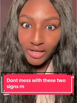A close-up shot of a person's face with long dark hair and visible makeup, including eyeliner and lip gloss. A red rectangle with white text overlays the lower portion of the image.