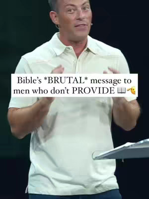 A man in a light-colored button-down shirt stands in front of a dark green backdrop, gesturing with his hands as if speaking. A white rectangular text box overlays the image, featuring the title of the video.