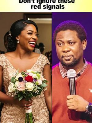 The cover image is split vertically, showing two different portraits. On the left, a woman in a gold dress holding a wedding bouquet is smiling. On the right, a man wearing a red sweater and holding a microphone is looking off to the side. Above the image is black text.