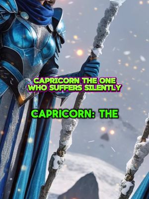 An image of a character with armor, holding a glowing staff in a snowy setting, with text overlayed in the image.