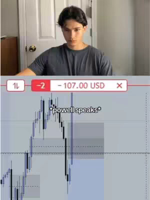 The cover image displays a young man at eye-level, with a portion of a stock chart overlaid below him. He is against a plain background of a door and wall.