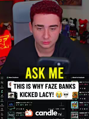 A person with red hair is seated in front of a screen displaying a live app demo. Text overlays on both the screen and the image call attention to the content. The composition highlights both the app and the person's reaction to it.