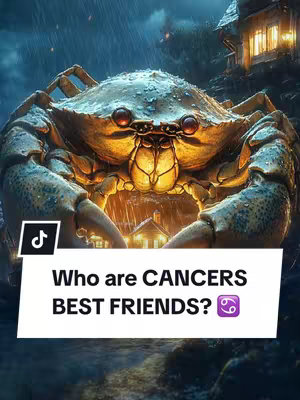 An AI-generated image featuring a large crab as the focal point. The crab is depicted in great detail, with textured claws and carapace, and illuminated with warm, ambient lighting. Behind the crab, a backdrop features a rainy, dark cityscape with a house illuminated by warm light amidst the storm.