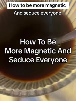 The video cover shows a close-up shot of a cup with dark liquid, likely coffee, in it. The liquid is set in a transparent glass cup, and with a metal spoon resting inside. Text is overlaid in white and black, creating a contrast. The background appears blurred and abstract.