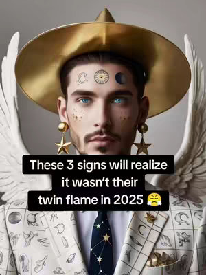 The image features a man in a suit with angel wings and a halo, and text overlayed on the bottom portion of the image.