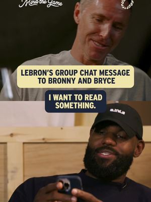 The cover image is a split-screen showing two men in separate sections. The top section shows a man smiling in a lightly lit setting, the bottom one has a man wearing a black cap staring at his phone. Overlaid is text in a colored rectangle.
