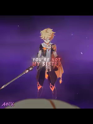 The cover image features an anime-style character with blonde hair, holding a sword. The character stands against a purple background with text overlaid. The text uses a red and white color scheme for emphasis.
