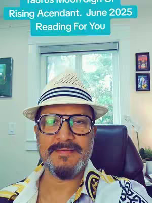 A man wearing a hat, glasses, and a patterned shirt, is seated and looking at the camera. A text overlay provides context to the content of the image.