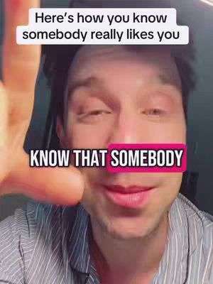 A selfie-style shot of a man looking at the camera with a headline overlayed.