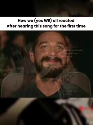 The cover image features a man with a beard, overlaid with a blurred image and surrounded by text. The man appears emotive, as if reacting to something. The background is dark, and the overall composition suggests a reaction video or meme.