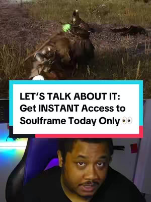 The cover image features a man looking at the camera with a gaming scene behind him, and a bar with text overlayed in the middle.