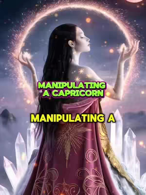 The image features a woman with dark hair from the back, with a mystical aura surrounding her. A glowing orb is behind her head, and the text overlays are in vibrant green and yellow.