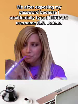 The image features a woman with blonde hair holding a drink with a straw, looking slightly dazed or embarrassed. Text overlays the image, indicating the video's theme.