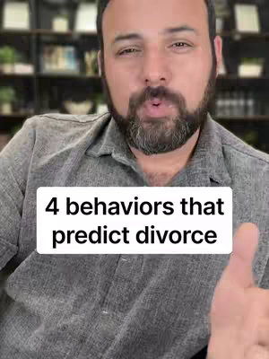 A man with a beard and gray shirt is speaking to the camera with text overlayed across the image. He is centered in the frame with the bottom of his hand raised on his right, and the background is out of focus with shelves and perhaps books.