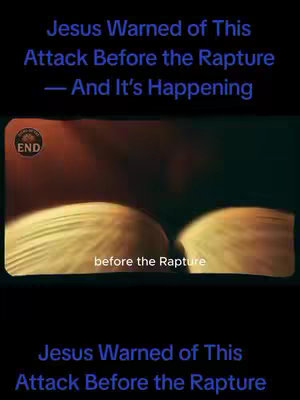 The cover image is a vertical graphic with a dark blue background. The primary focus is on a stylized, blurred image that appears to be a double-page spread of a book or scroll, with a warm, yellowish-brown hue. Overlaid on the top are white text elements indicating the video's title.