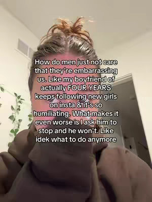 The cover image shows a close-up shot of a person's face against an interior background. The person has their head slightly tilted. The background is a light-colored wall. Overlaid on the image is text that details the issue
