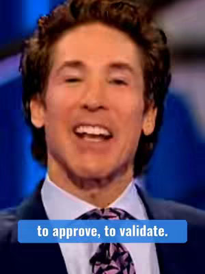 The cover image features a medium shot of Joel Osteen speaking, set against a blue background. He is wearing a suit, tie, or shirt and tie. A text overlay provides additional information.