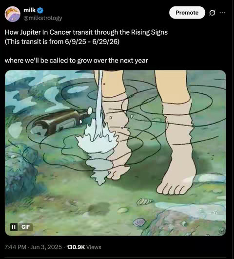 An animated image featuring a cartoon depiction of water and partially visible human legs and feet wading through it. The water appears to be shallow, and the scene is simple with a few animated elements. The focus is on the legs and feet as the person is seemingly walking in the water as splashes emanate from their feet.