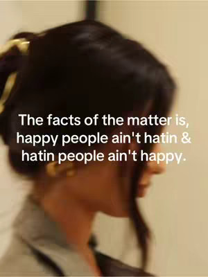 The cover image features a woman viewed in profile, with dark hair and a gold hair accessory. Overlaid on the image is white text with a motivational quote.
