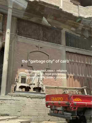The cover image shows a weathered building facade with a red and white truck in the foreground. Text overlays explain the context.