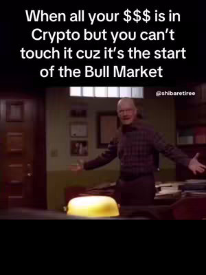 A still from a scene featuring a man in a plaid shirt and dark pants, who appears in an office setting with his arms open wide in a frustrated or bewildered gesture. The image has overlaid text in white font. The overall composition is that of a meme.