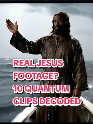 The cover image shows a man resembling Jesus, with long hair and a beard, standing in a boat on a body of water. He's wearing a wet, dark-colored robe and has his right arm raised, as if gesturing. Overlayed on the image is text, which is red and white.