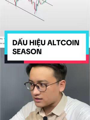 The cover image features a man in glasses looking towards the right side of the frame. A text overlay in a colored box declares the video topic above the man. In the top background, there is a chart with trend lines.