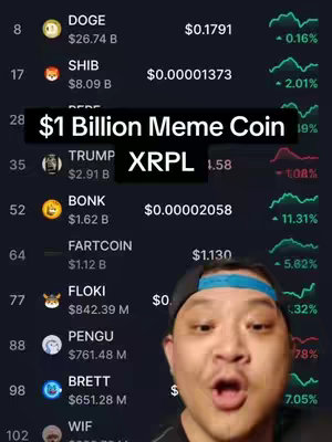 A selfie-style video cover featuring a man with a surprised expression, in front of a screen displaying a chart of cryptocurrency data and a highlighted text overlay.