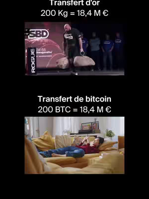 The cover image is divided into two sections. The upper section shows a man lifting two large, heavy stones. The lower section shows a woman lying on a yellow couch while looking at her phone. Both sections are set against a black background.