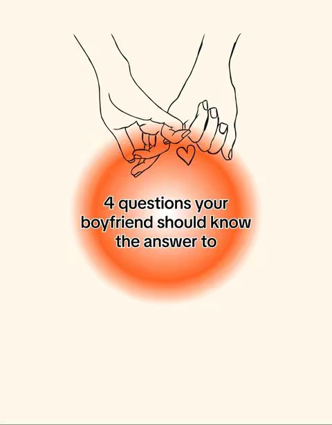 The image features a minimalist design on an off-white background. The primary elements are two hands, drawn with simple black lines, making a pinky promise, with a small heart symbol between them. Behind these hands is a blurred orange circle that provides a backdrop for the text overlay, which is white.